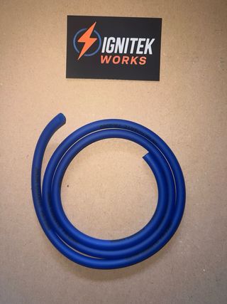 Manguito gasolina azul nuevo