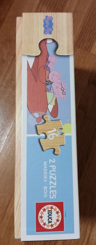 2 puzzles Peppa Pig