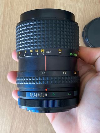 Objetivo Makinon 35-70mm Canon FD