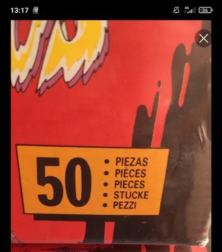 1 Caja Super Monstruos Comansi