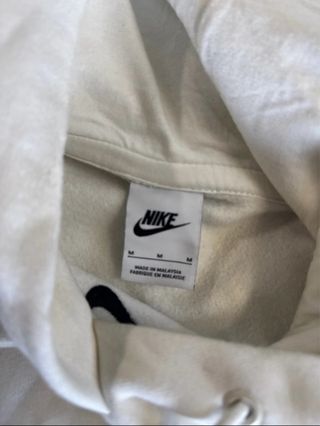 Felpa Nike bianca tg. M