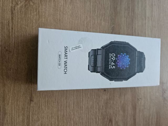 Reloj inteligente deportivo negro