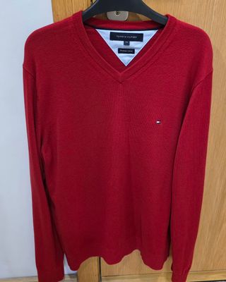 Jersey Tommy Hilfiger rojo