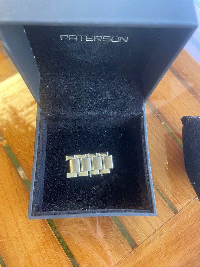 Reloj Skyline plateado - Pulsera Metálica