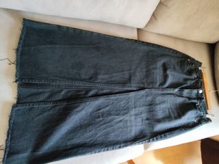 Falda vaquera negra Stradivarius - T38