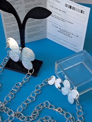 Collar Tous plata Butterfly