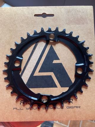 Plato Oval Alugear 34T 104BCD