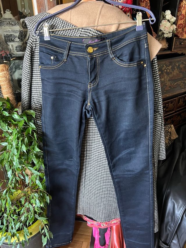 Vaqueros Miss Bonbon - Azul