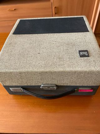 Tocadiscos Vintage Dual Portatil
