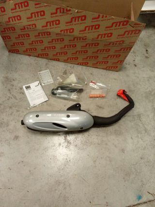 Escape Sito Piaggio NRG-Derbi GP1