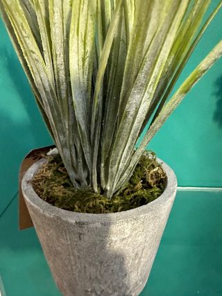 Pianta artificiale in vaso