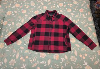 Sobrecamisa roja cuadros 2XL DECATHLON