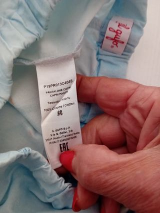 Pantaloncini bimba 