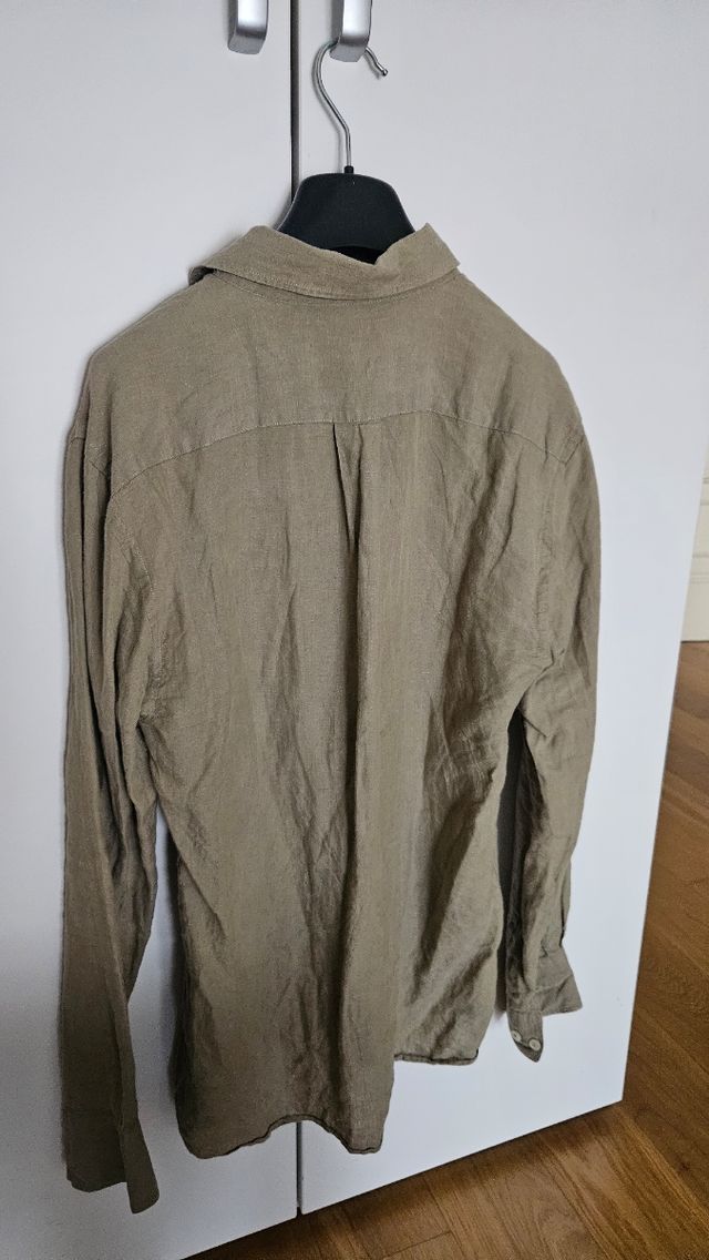 Camisa Springfield verde oliva talla S