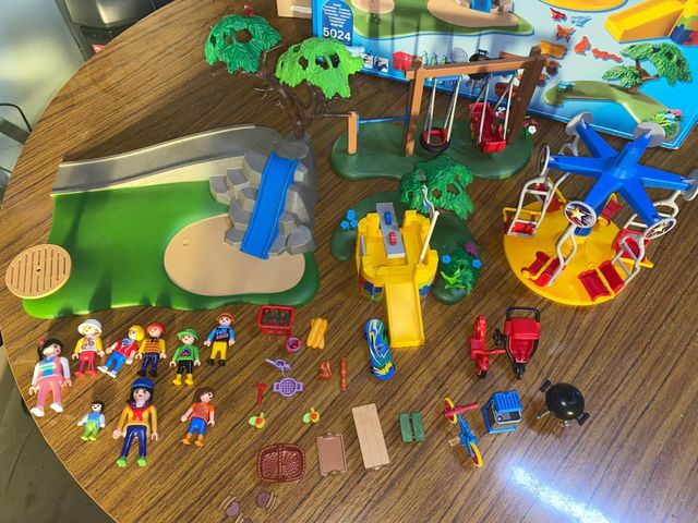 Playmobil Casa Parque Infantil City Life 5024 Playmobil Lego Duplo