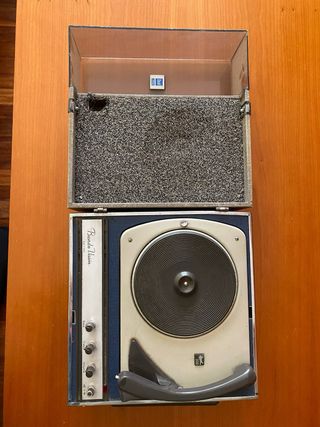 Tocadiscos Vintage Dual Portatil