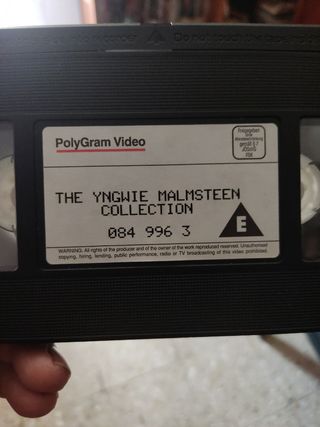 VHS Yngwie Malmsteen Collection