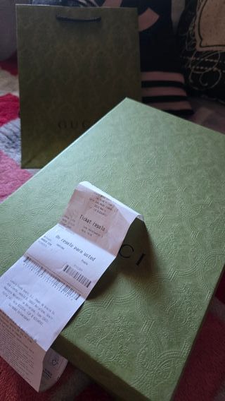 Sandalias Gucci de goma, nuevas a estrenar. T-40