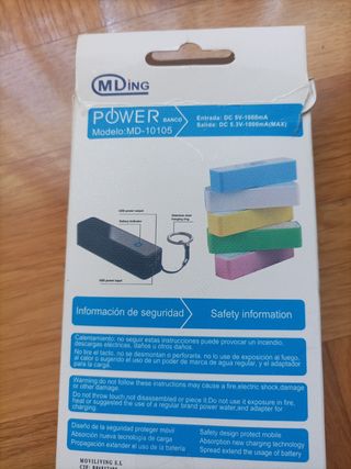 Power Bank Fohill - Batería portátil
