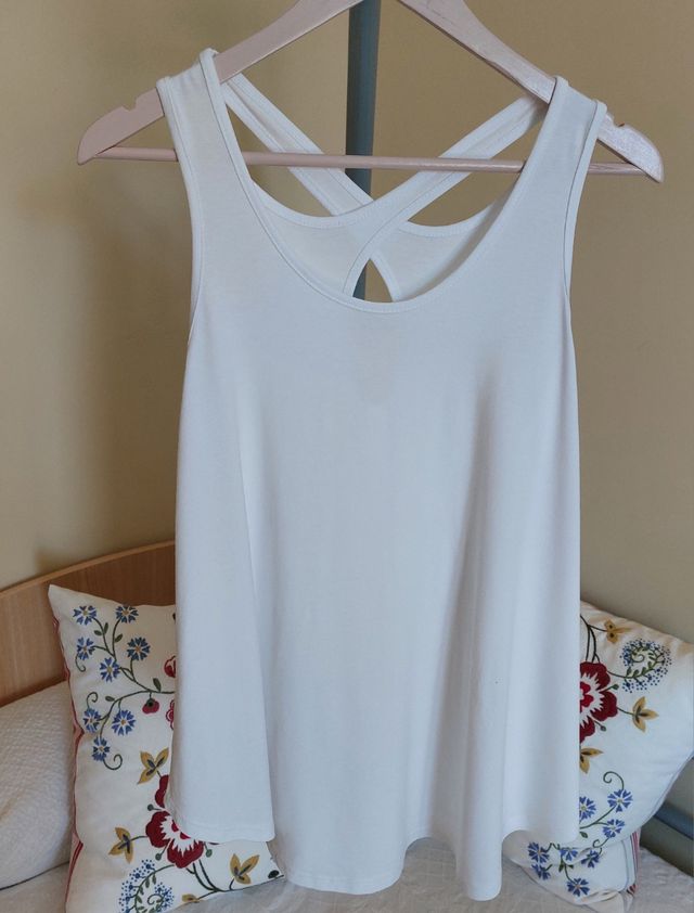 Camiseta blanca tirantes