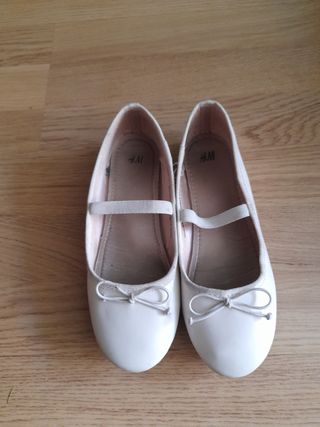 Bailarinas blancas H&M