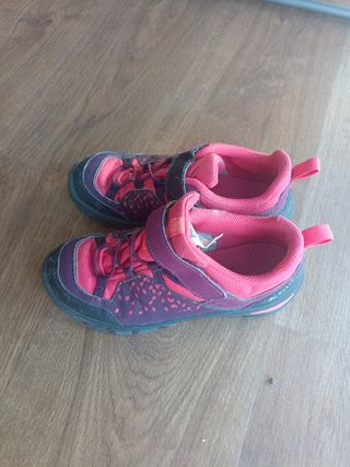 Zapatillas montaña niña Decathlon talla 33