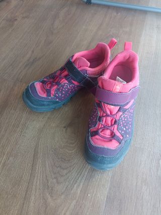 Zapatillas montaña niña Decathlon talla 33