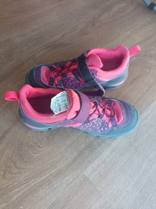 Zapatillas montaña niña Decathlon talla 33