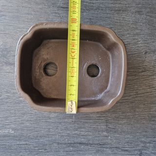 Vaso Cerâmica 12cm Castanho