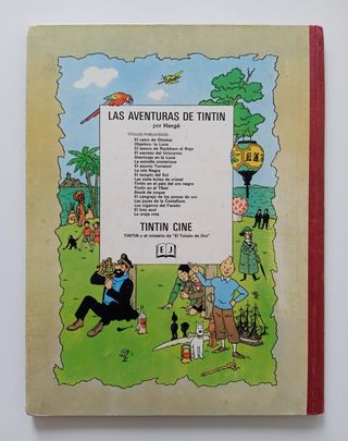 Tintín Y El Misterio De El Toisón De Oro 1968