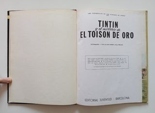 Tintín Y El Misterio De El Toisón De Oro 1968