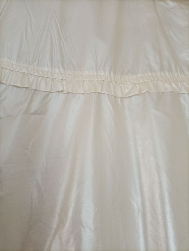 Parka blanca niña - Talla M