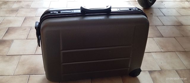 Valigia trolley rigida Grigia