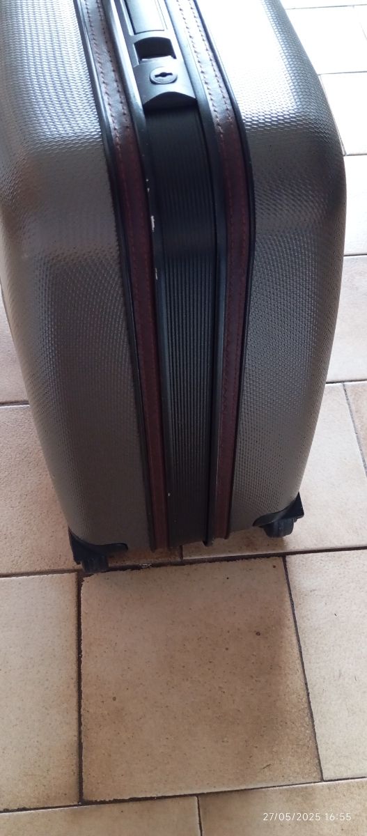 Valigia trolley rigida Grigia