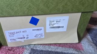 Sandalias Gucci turquesa/blancas  caucho