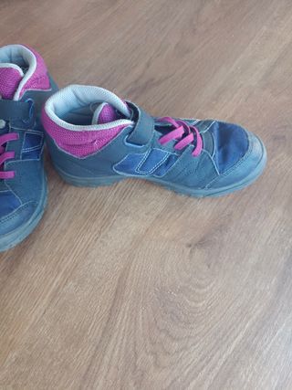 Botas montaña niña Decathlon talla 33