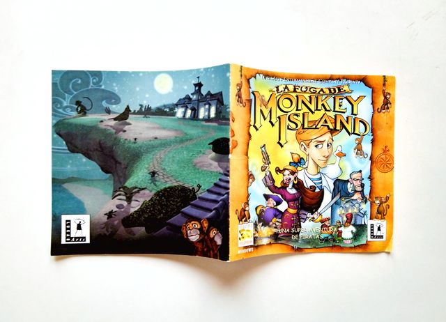 La Fuga de MONKEY ISLAND pc CD.