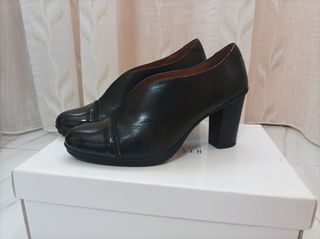 Zapatos Hispanitas negros de tacón talla 37