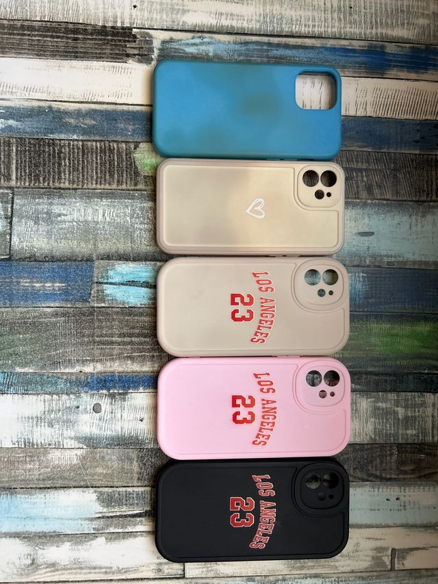 Fundas iPhone 12 - 5 unidades
