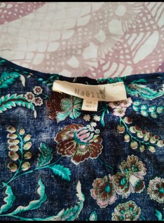 Chaleco Naëlle estampado flores - Talla 6