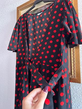 Bata flamenca lunares