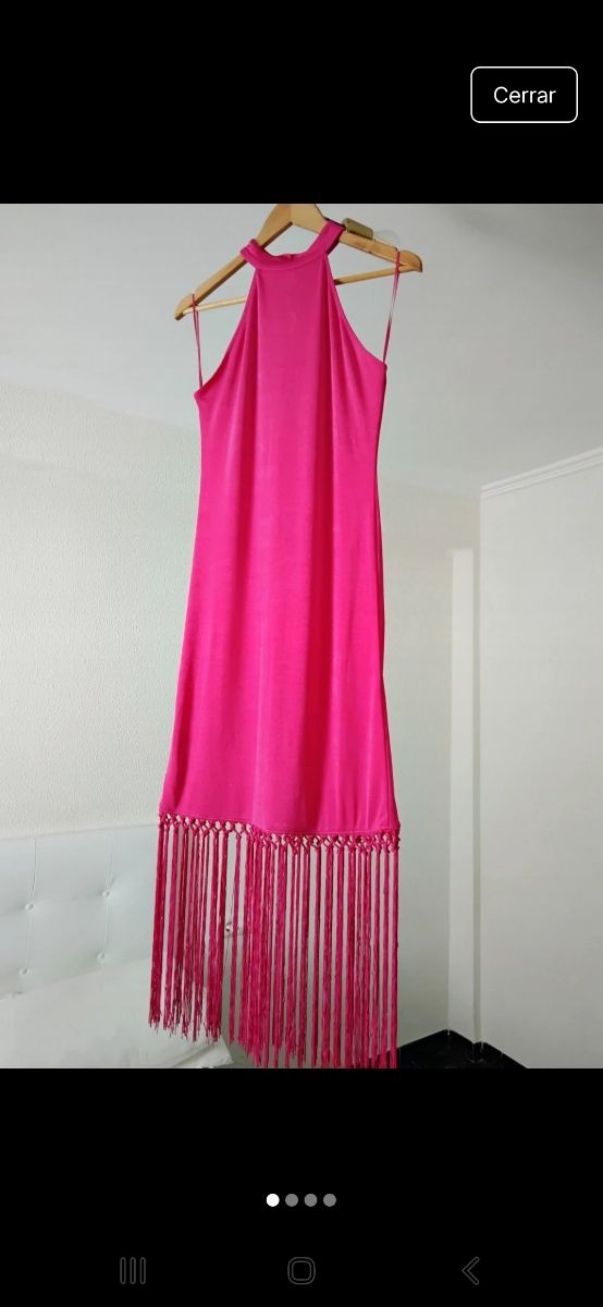 Vestido fiesta rosa - nuevo