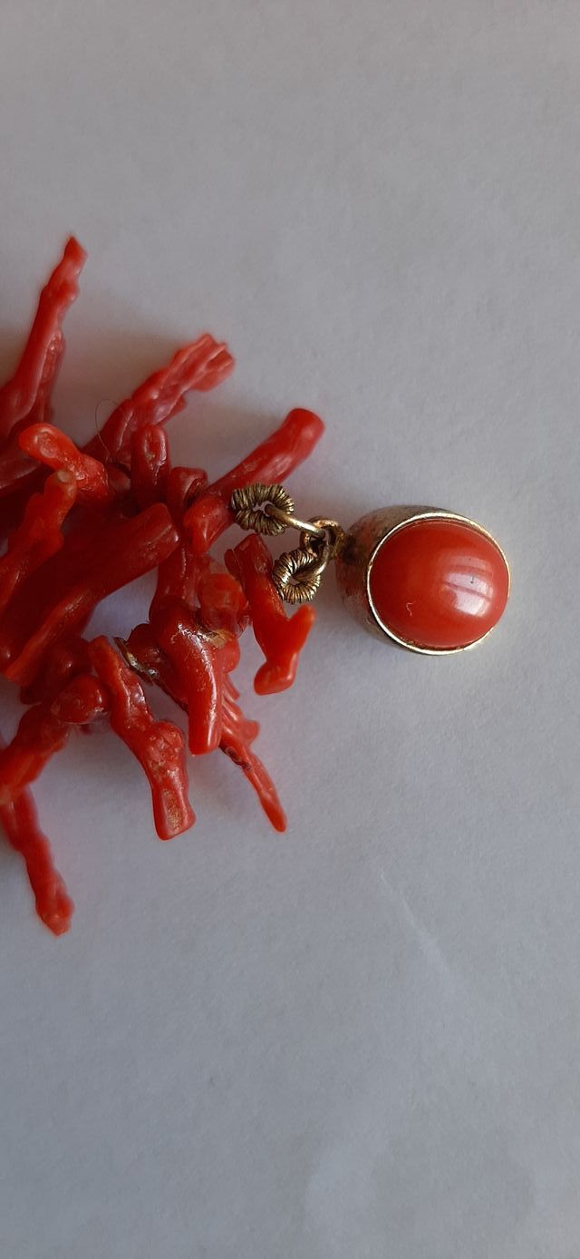 Bracciale corallo rosso vintage