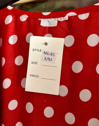 Bata flamenca lunares