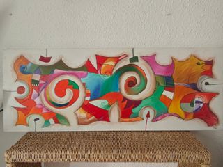 Cuadro Abstracto Multicolor