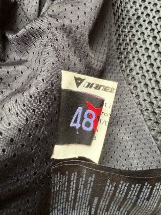 Traje moto cuero Dainese