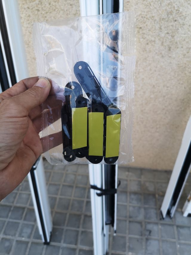 Mosquitera lateral aluminio blanca