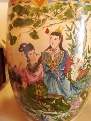 Vaso originale Thailandese dipinto a mano numerato