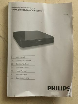 Decodificatore Philips DTR2340 + DVD