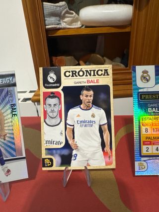 3 cromos Gareth Bale Real Madrid Panini